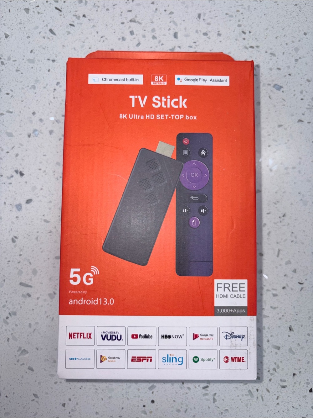 TV Stick 8K Ultra HD 5G Android 13.0 NEW